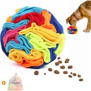 Snuffle Ball - Snuffle Ball for Dogs, Interactive Dog Puzzle Toy for Boredom
